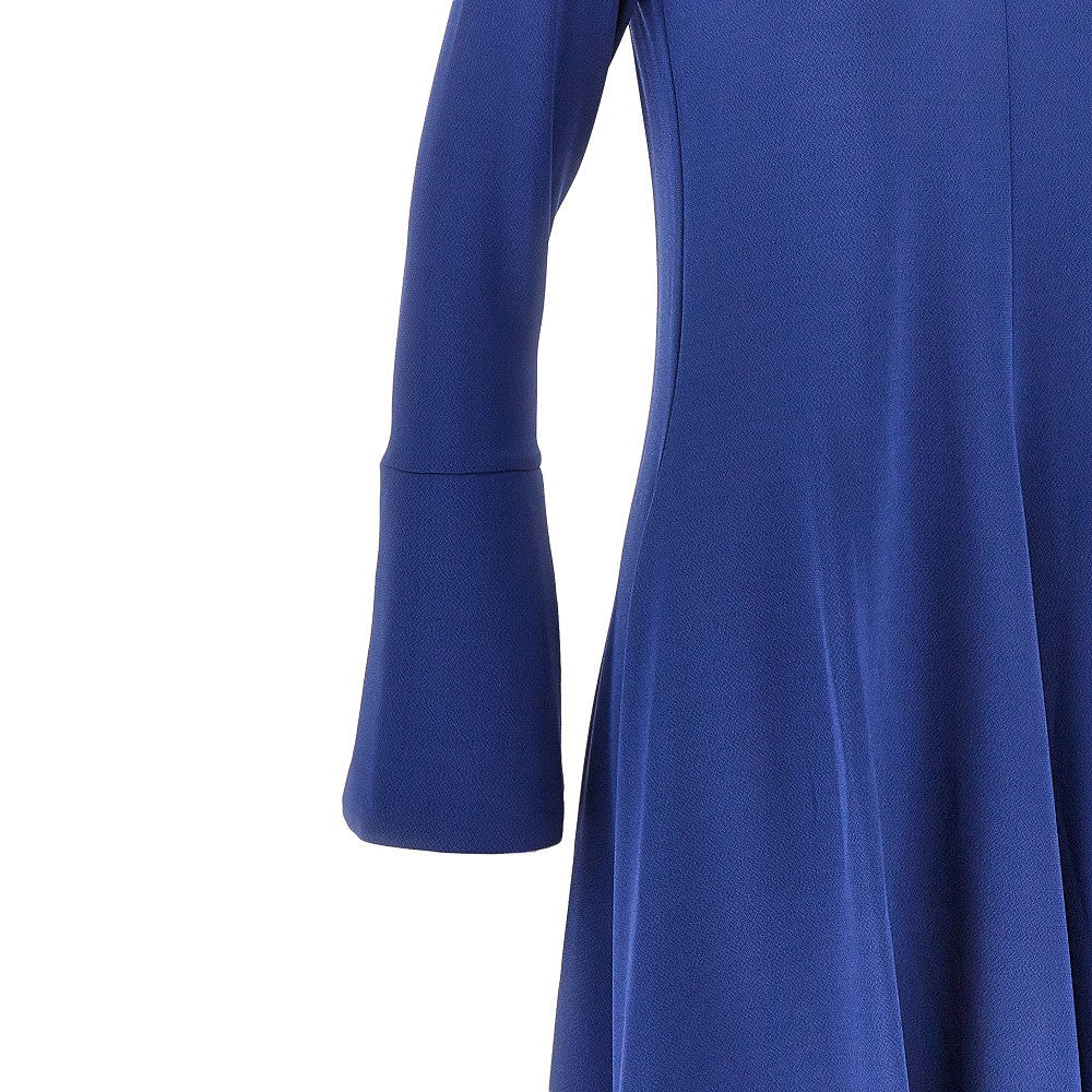 EMPORIO ARMANI 38 crepe jersey flared dress