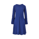 EMPORIO ARMANI 38 crepe jersey flared dress