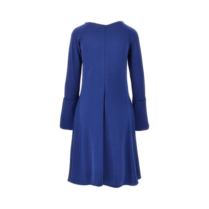 EMPORIO ARMANI 38 crepe jersey flared dress