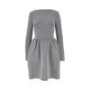 ottoman jersey mini dress