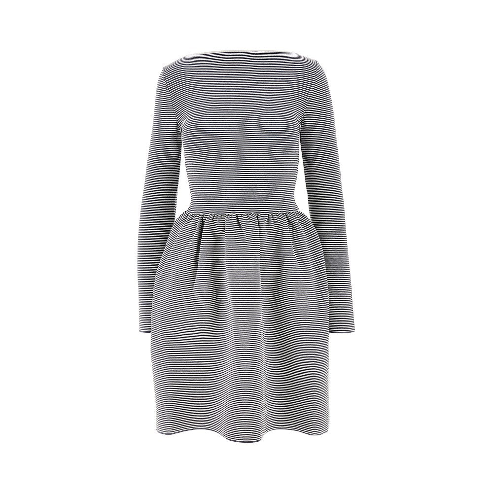 EMPORIO ARMANI 40 ottoman jersey mini dress