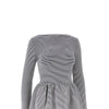 ottoman jersey mini dress