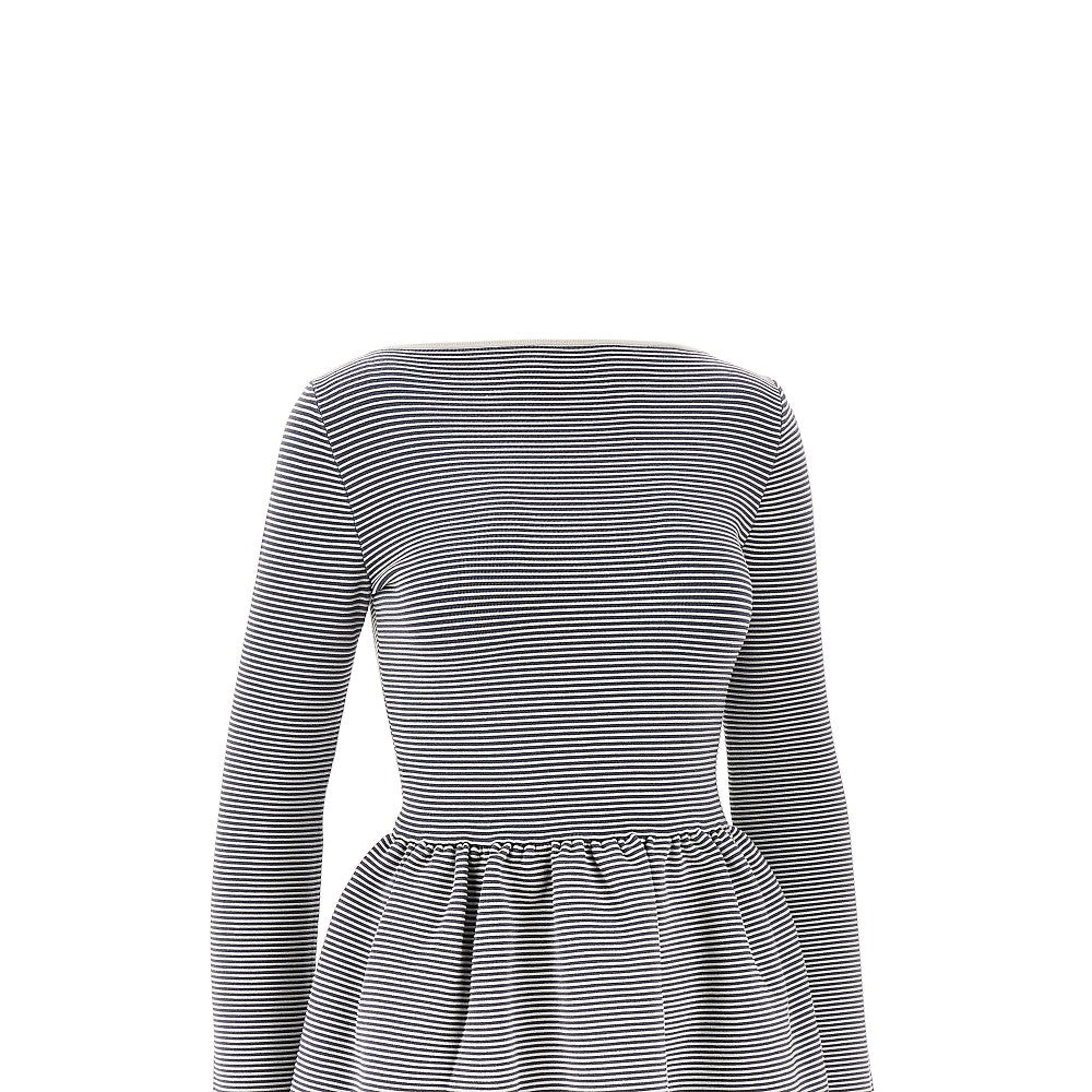 ottoman jersey mini dress