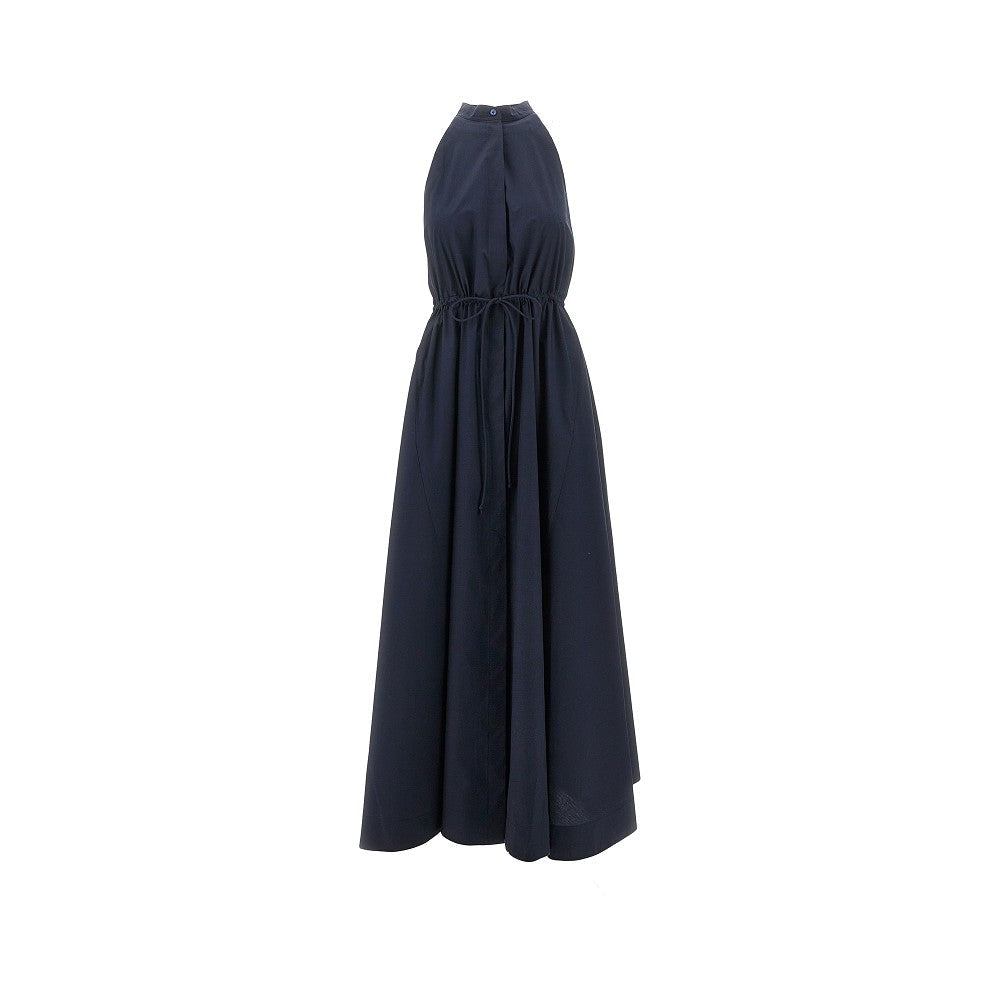 EMPORIO ARMANI 40 cotton poplin long dress