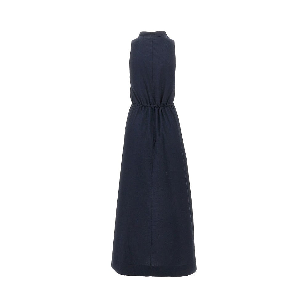 cotton poplin long dress