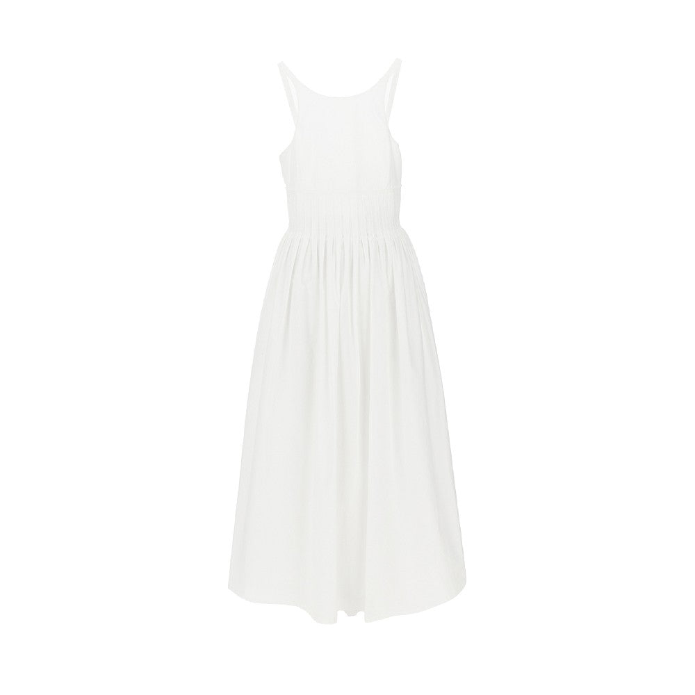 EMPORIO ARMANI 44 poplin midi dress