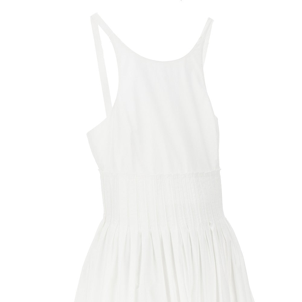 EMPORIO ARMANI 40 poplin midi dress