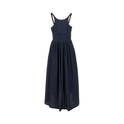 poplin midi dress
