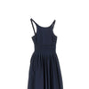 poplin midi dress
