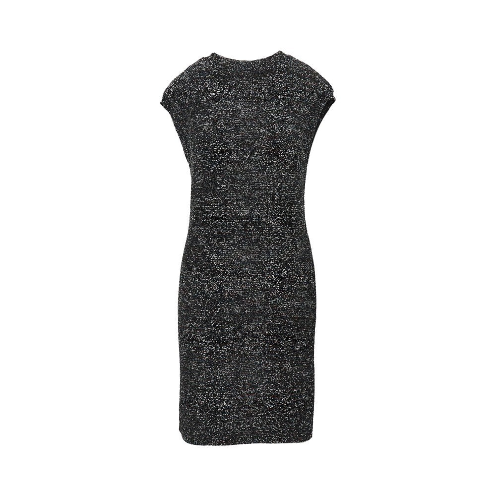 EMPORIO ARMANI 40 sequinned knit mini dress