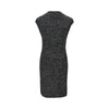 sequinned knit mini dress