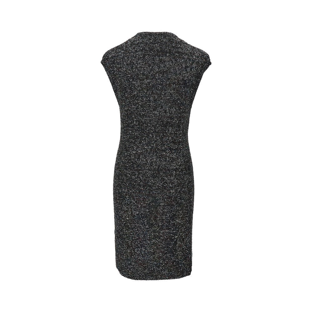 sequinned knit mini dress