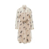 silk creponne shirt dress
