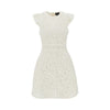 cornely embroidered fabric mini dress