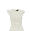 cornely embroidered fabric mini dress