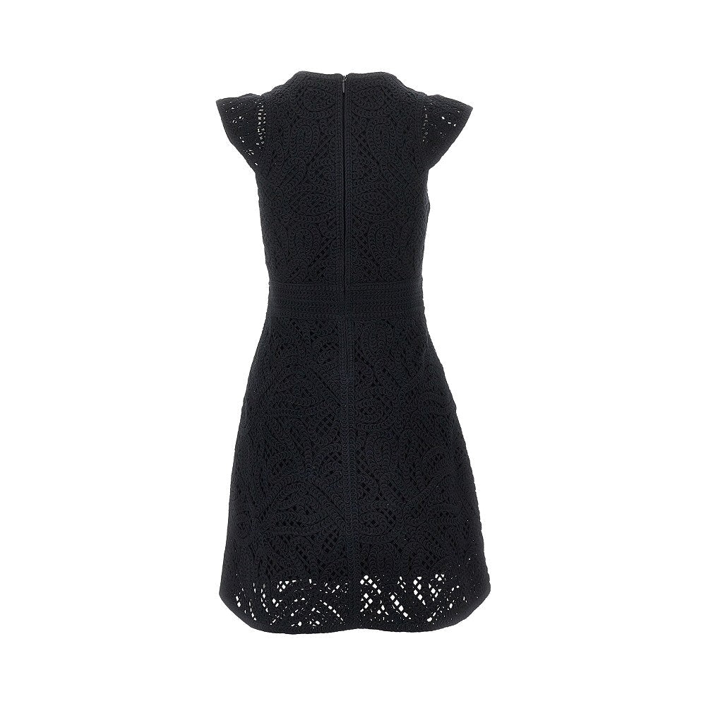 cornely embroidered fabric mini dress