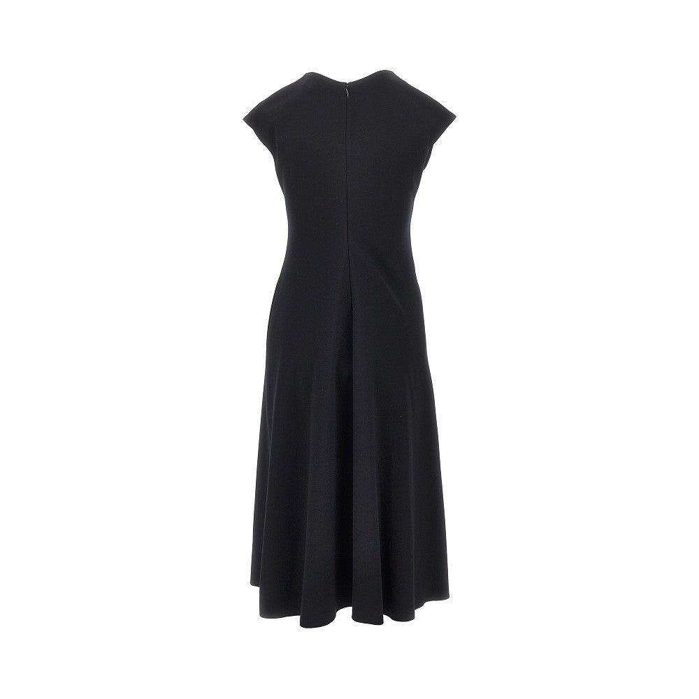 milano stitch jersey midi dress