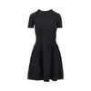 ottoman knitted mini dress