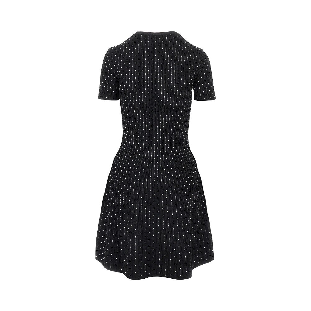ottoman knitted mini dress