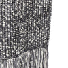 fringed knit midi dress