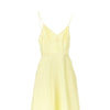silk organdy midi dress