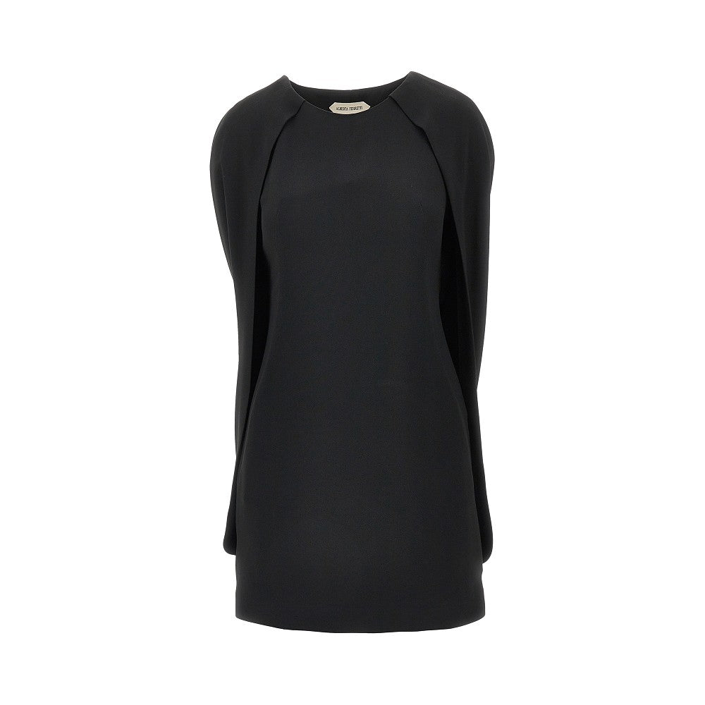 ALBERTA FERRETTI 40 cady cape mini dress