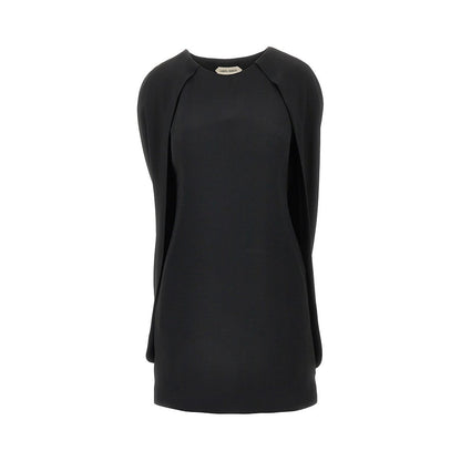 ALBERTA FERRETTI 40 cady cape mini dress
