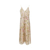 floral sequinned dress