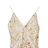 floral sequinned dress
