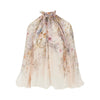 rebellion crepe blouse