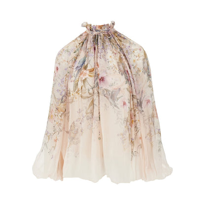 ZIMMERMANN I rebellion crepe blouse