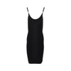 jacquard knit knee-length dress