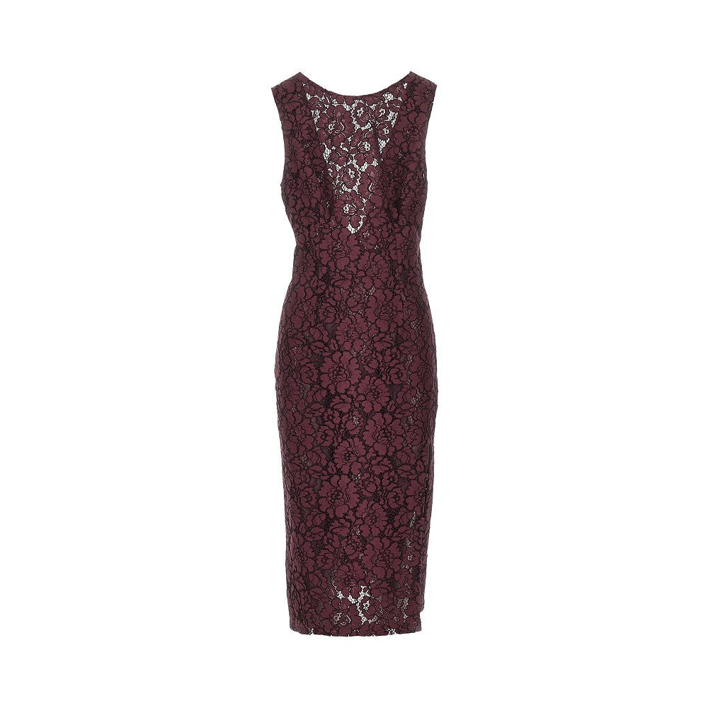 PINKO 40 floral lace midi dress