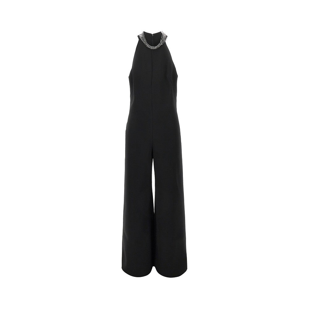 jumpsuit with jewel detail