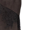 jacquard fabric and lace slipdress