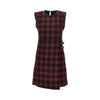 wool-blend tweed short dress