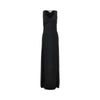 jersey dress with splits