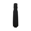 jersey dress with splits