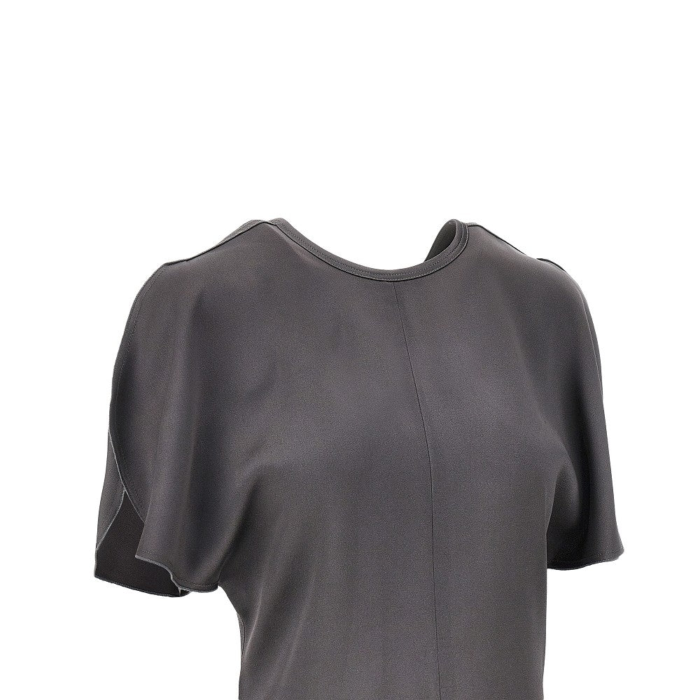 VICTORIA BECKHAM 10 bela crepe back satin top
