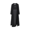 linen and silk caftan dress