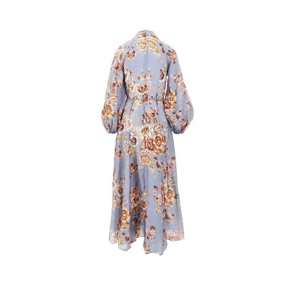 awaken linen long dress