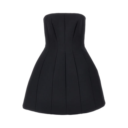 MAX MARA 40 sablé bustier mini dress