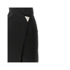 jersey midi wrap dress