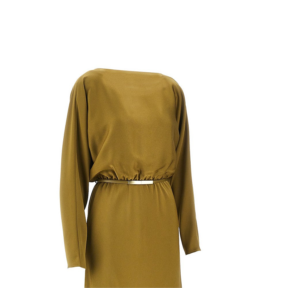 MAX MARA STUDIO 42 satin long dress
