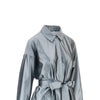organdy midi shirt dress