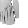 mélange jersey mini dress