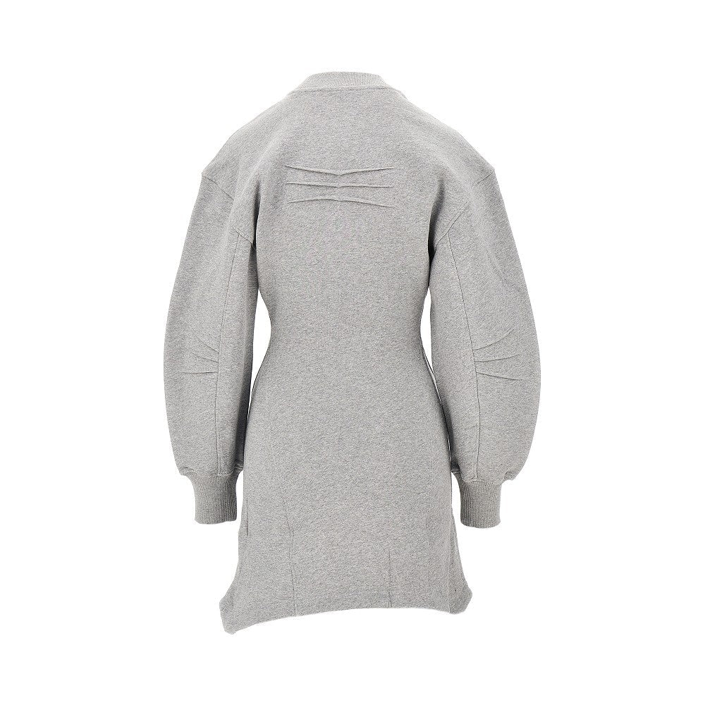 mèlange cotton mini dress