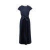 satin long dress