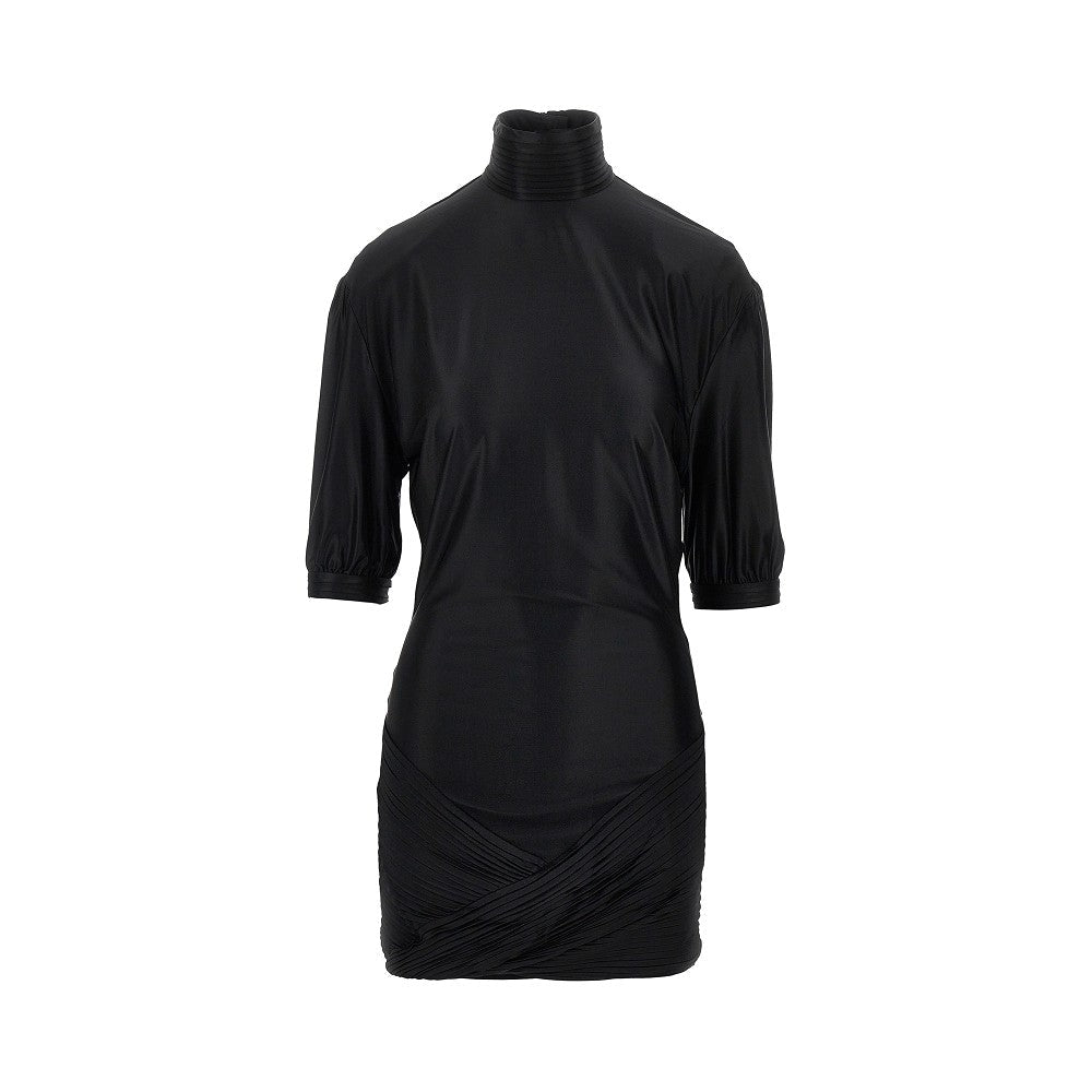 RABANNE 36 gathered details mini dress
