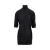 gathered details mini dress